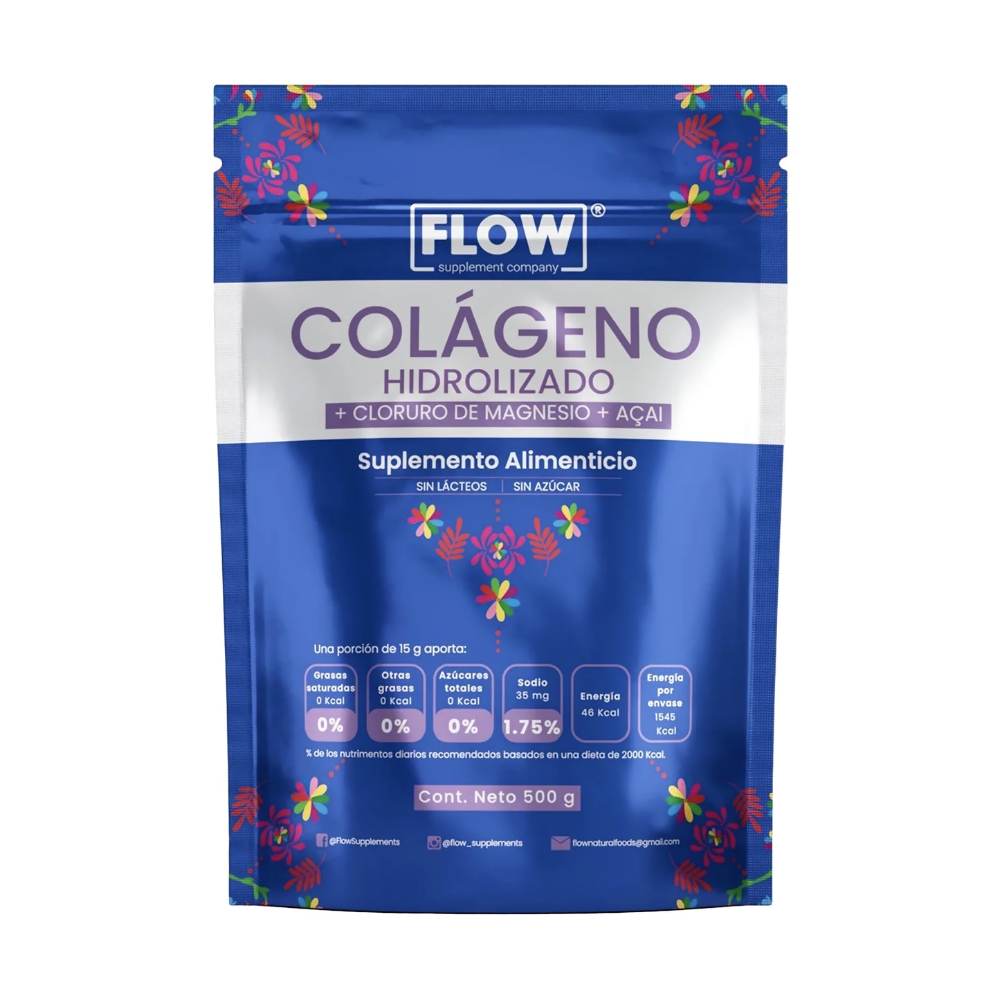Colageno Hidrolizado con Magnesion + Acai